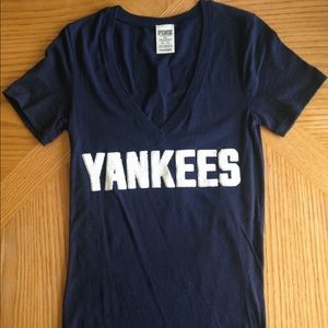 PINK MLB NY Yankees T-Shirt